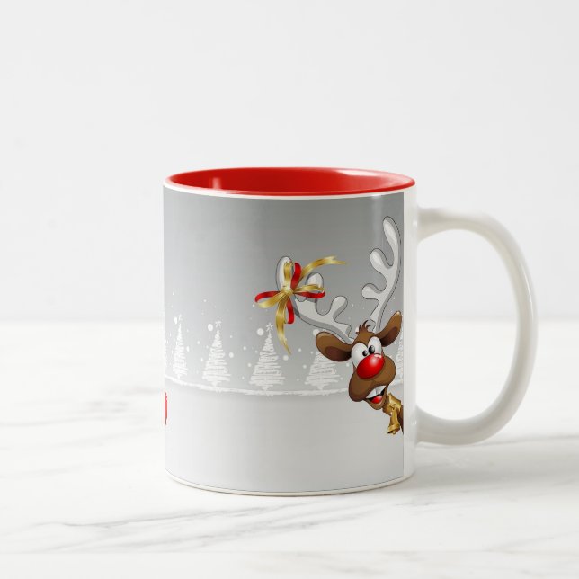 2 Couleurs tasse faite sur commande vilaine ou intéressante (Droit)