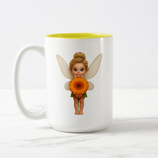 2 Couleurs Tasse fée  (Gauche)