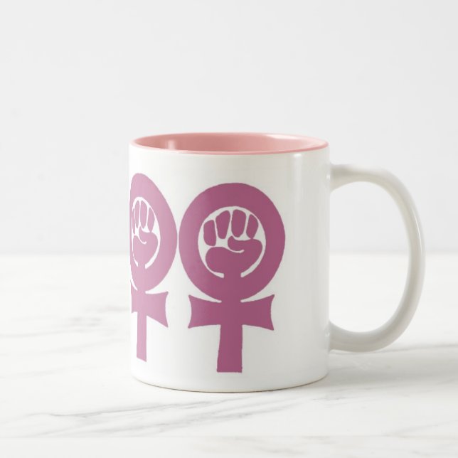 2 Couleurs Tasse féministe (Droit)