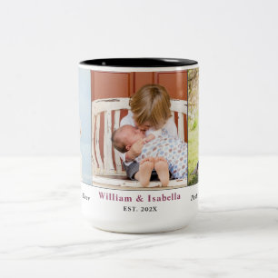 2 Couleurs Tasse Fête des Fils & Filles – Cadeau d'Amour & de