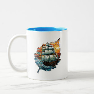 2 Couleurs Tasse feuille créative pour café ou thé
