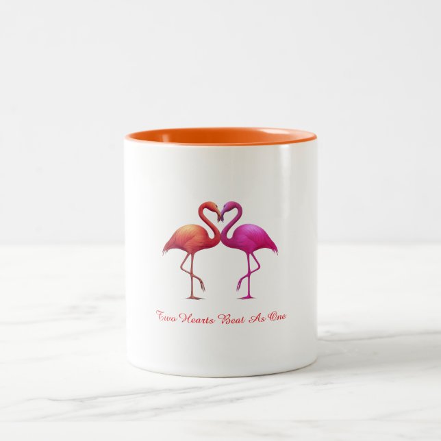 2 Couleurs Tasse - Flamants roses (Centre)