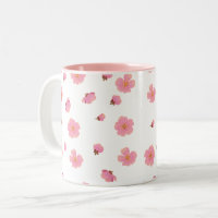Tasse Fleur de Cerisier Rose