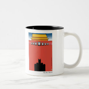 2 Couleurs Tasse folle de crabe