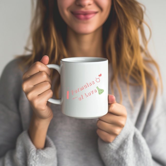 2 Couleurs Tasse Formules de l'Amour | Tasse Ours Mignon (Créateur téléchargé)