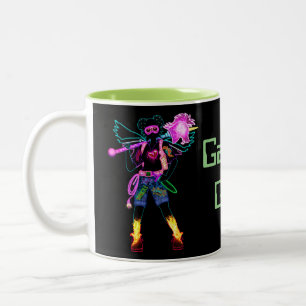 2 Couleurs Tasse Gamer Girl