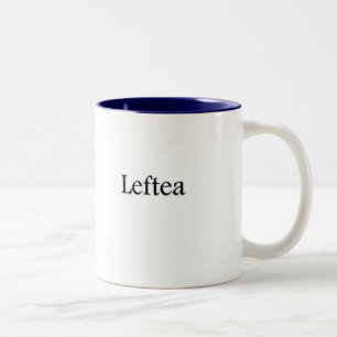 2 Couleurs Tasse gauchère de thé de Leftea