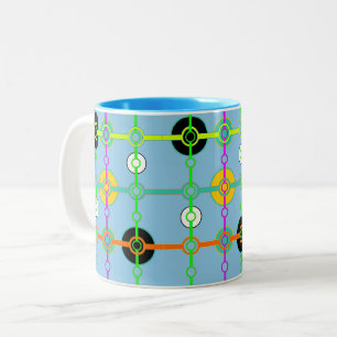 2 Couleurs Tasse Geo Future