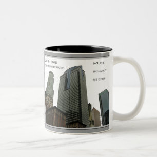 2 Couleurs Tasse géométrique de formes