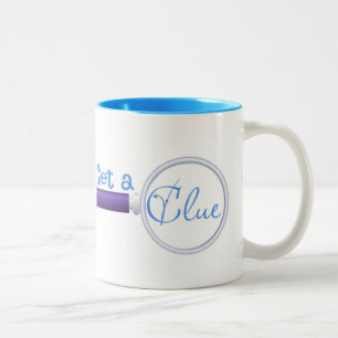 2 Couleurs Tasse Get A Clue