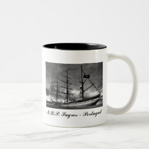 2 Couleurs Tasse grande portugaise de bateau