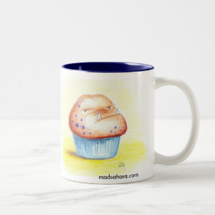 2 Couleurs Tasse grincheuse de petit pain