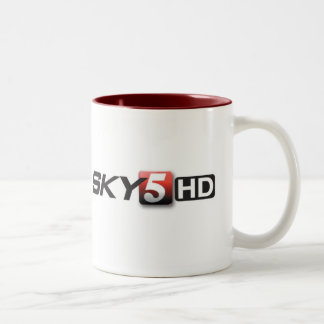 2 Couleurs Tasse HD du ciel 5