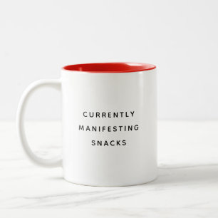 2 Couleurs Tasse Humoristique de Manifestation Actuelle de Sn