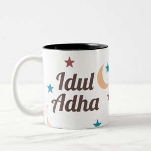 2 Couleurs Tasse Idul Adha - Eid Ul Adha 2026 Café Islamique