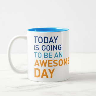 2 Couleurs Tasse impressionnante de jour
