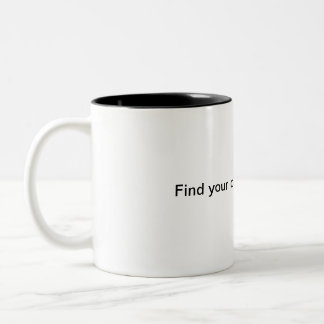 2 Couleurs Tasse Inspirante « Trouvez Votre Calme Dans Le Cha