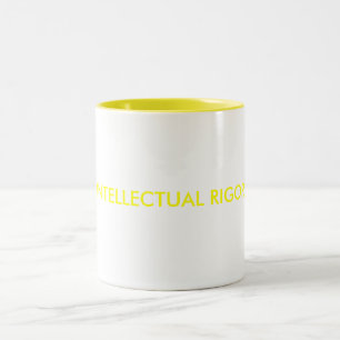 2 Couleurs Tasse INTELLECTUELLE de RIGUEUR
