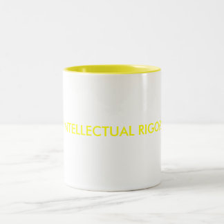 2 Couleurs Tasse INTELLECTUELLE de RIGUEUR
