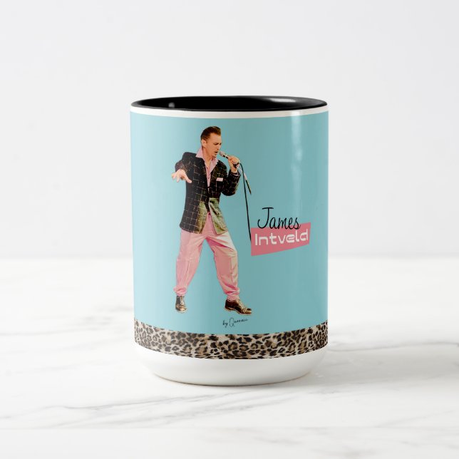 2 Couleurs Tasse James Intveld Rockabilly  (Centre)