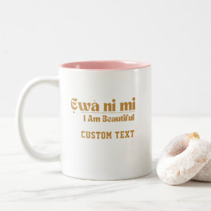 2 Couleurs Tasse Je Suis Beauté — Cadeau pour Elle