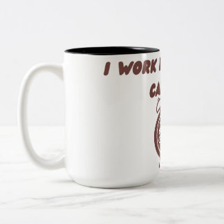 2 Couleurs Tasse Je Travaille Mieux Avec De La Caféine | Tass