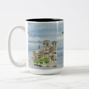2 Couleurs Tasse : Joanna volant et Grace Cathedral