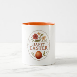 2 Couleurs Tasse - Joyeuses Pâques