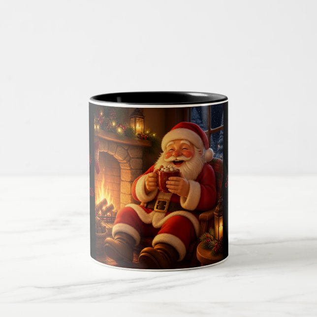 2 Couleurs Tasse Joyeux Noël (Centre)