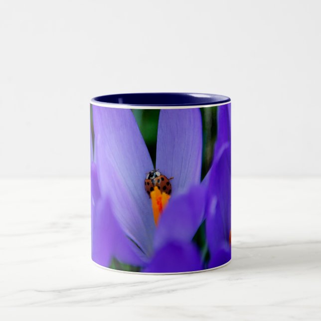 2 Couleurs Tasse Joyeux Printemps (Centre)
