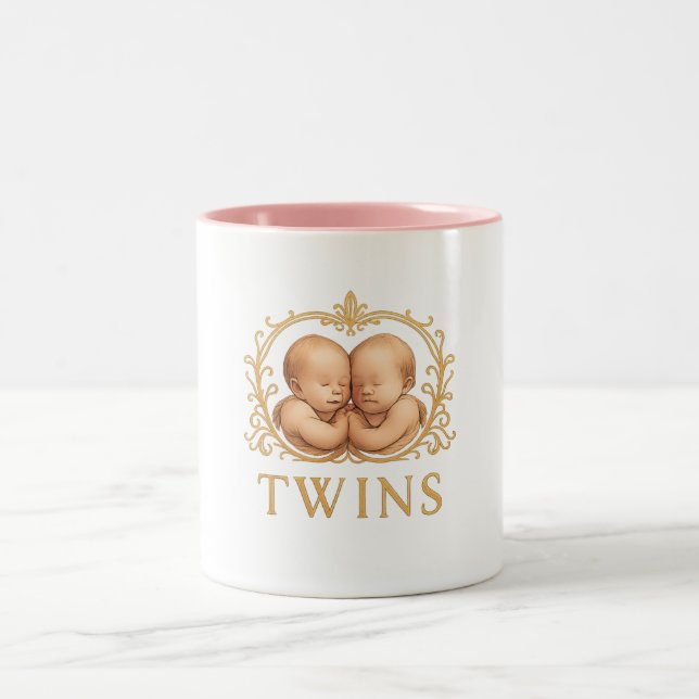 2 Couleurs Tasse - Jumeaux (Centre)