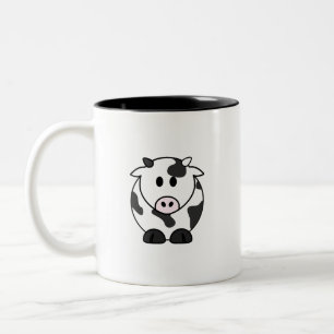2 Couleurs Tasse Kawaii Vache Rondouillarde