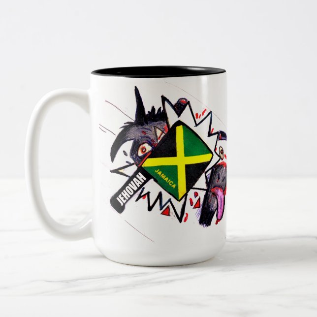 2 Couleurs Tasse KILL GOAT (Gauche)