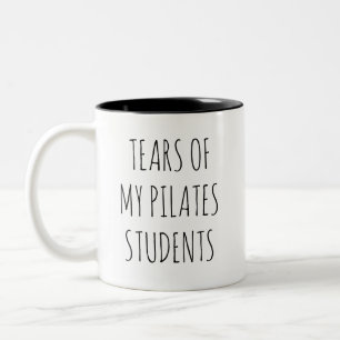 2 Couleurs Tasse Larmes de Mes Élèves de Pilates Cadeau de Fi