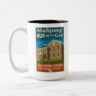 2 Couleurs Tasse Mahjong dans l'espace Coffee