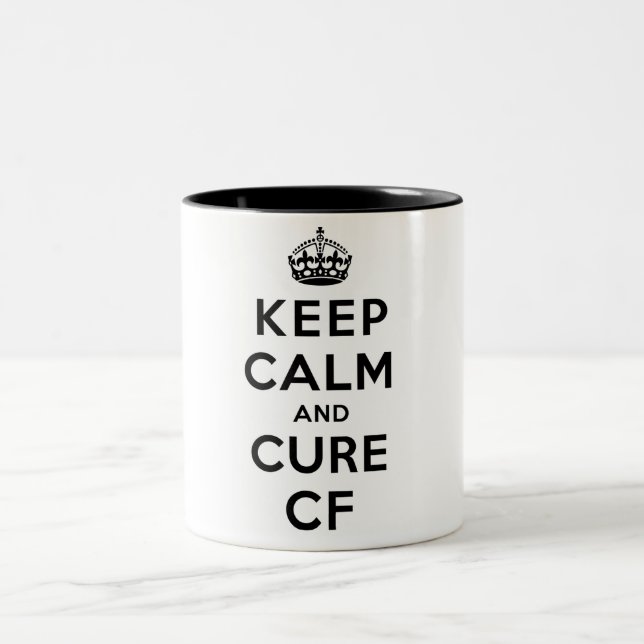 2 Couleurs TASSE : Maintenez les CF calmes et de traitement (Centre)