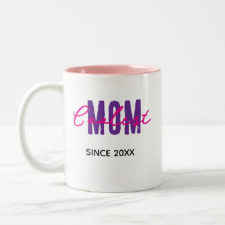 2 Couleurs Tasse Maman la Plus Géniale Depuis 20XX