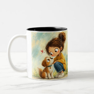 2 Couleurs tasse meilleur ami amateur de chien chiots anniver