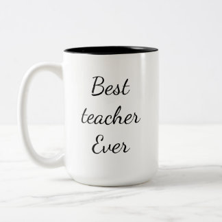 2 Couleurs Tasse Meilleur Professeur Ever