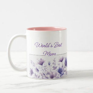 2 Couleurs Tasse Meilleure Maman du Monde / Cadeau Parfait Po
