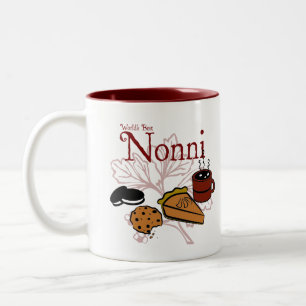 2 Couleurs Tasse Meilleure Nonni du Monde
