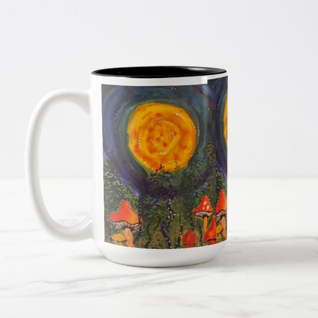 2 Couleurs Tasse Mellow Mushrooms (Gauche)