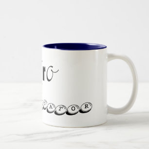 2 Couleurs Tasse micro de coordonnateur