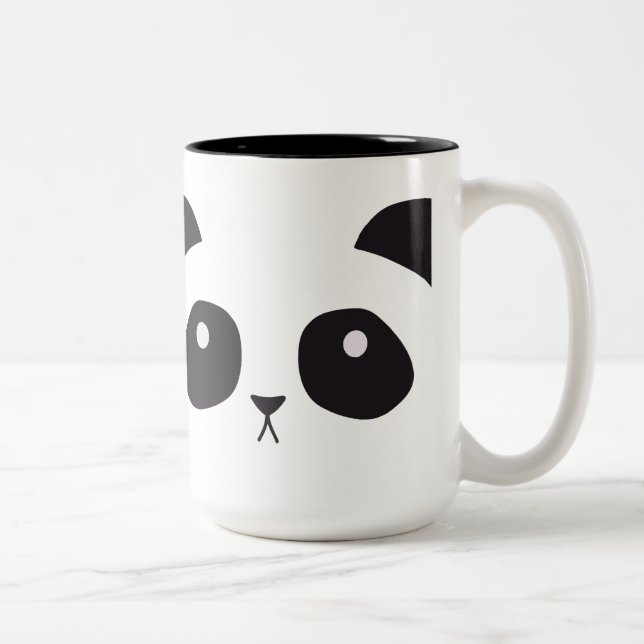 2 Couleurs Tasse mignonne de panda (Droit)