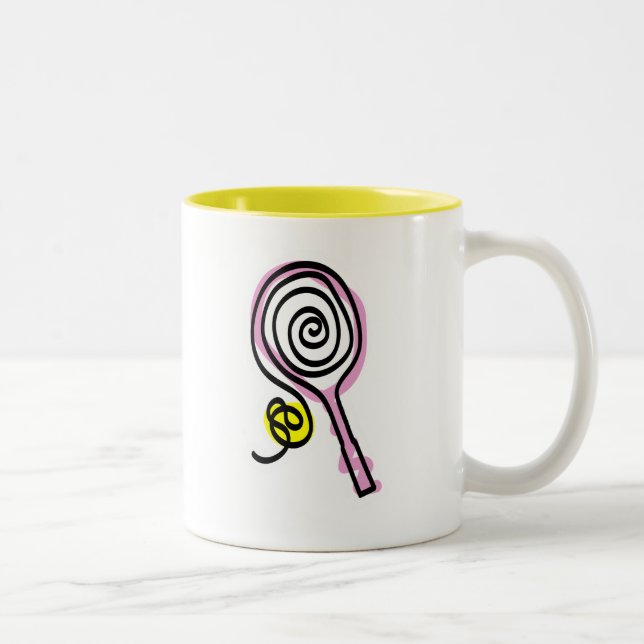 2 Couleurs Tasse mignonne de tennis pour des filles et des (Droit)