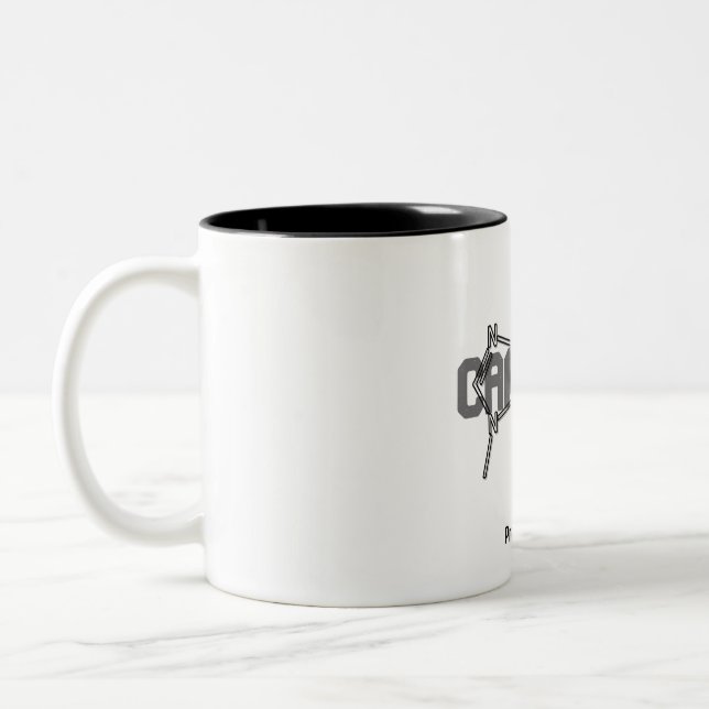 2 Couleurs Tasse Molécule de Caféine – Cadeau pour les Fans d (Gauche)