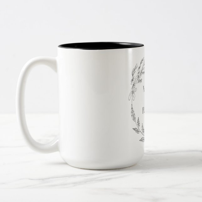 2 Couleurs Tasse Morgan & Rachelle (Gauche)