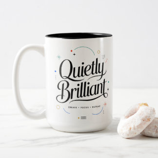 2 Couleurs Tasse Motivante Brillamment Discrète