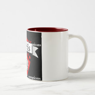 2 Couleurs Tasse nationale de championnat de Royals de LI