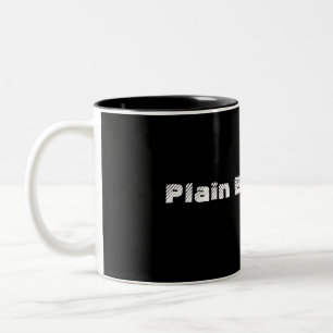 2 Couleurs Tasse noire simple